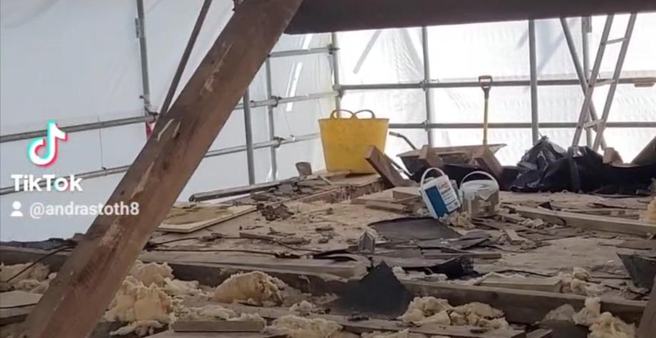 Roof demolition part.1