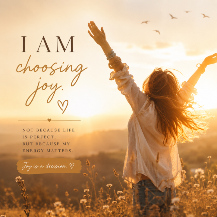 I AM CHOOSING JOY 🤍