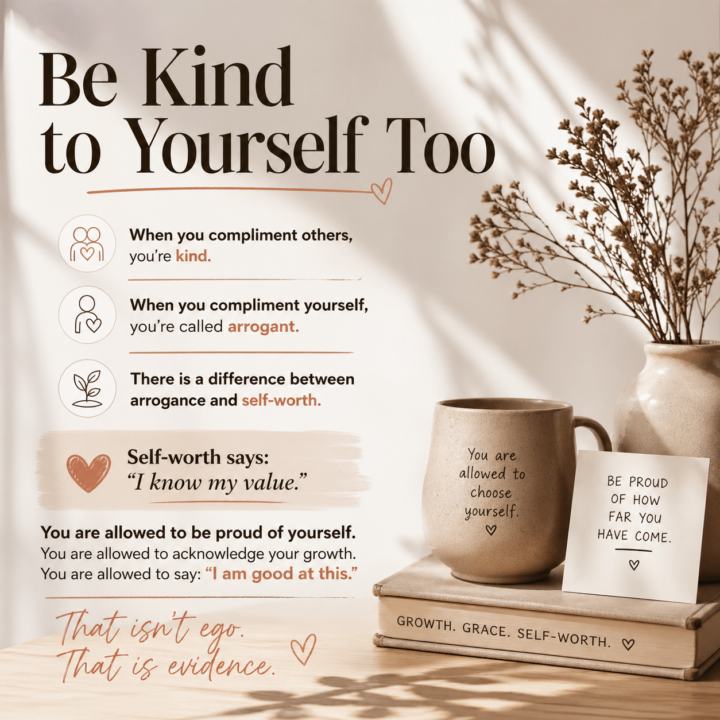 When last did you compliment yourself? 