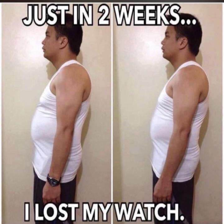 Trying weight loss without changing identity