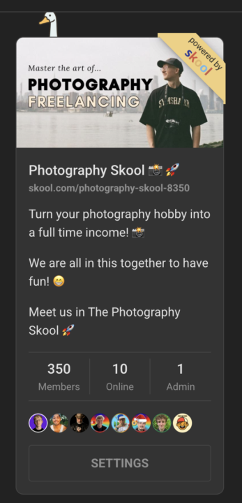 350 peeps in Photography Skool