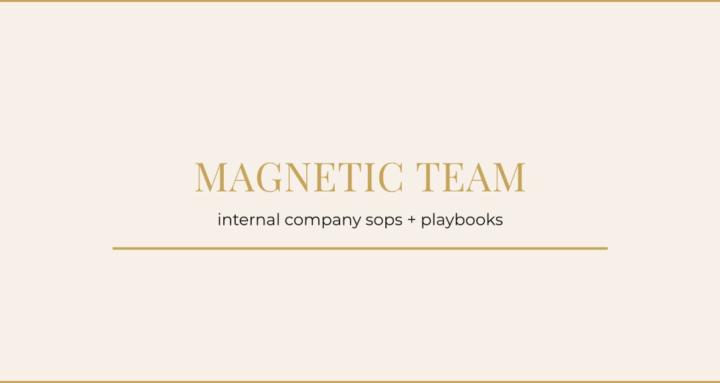Magnetic Memberships Team Only