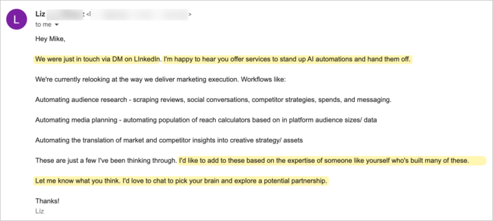 LinkedIn for Clients