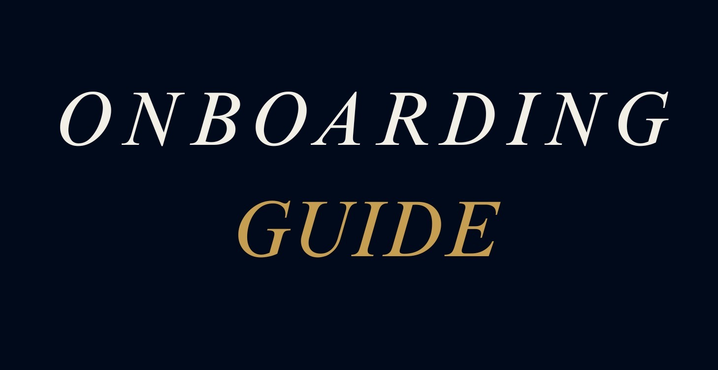 Onboarding Guide