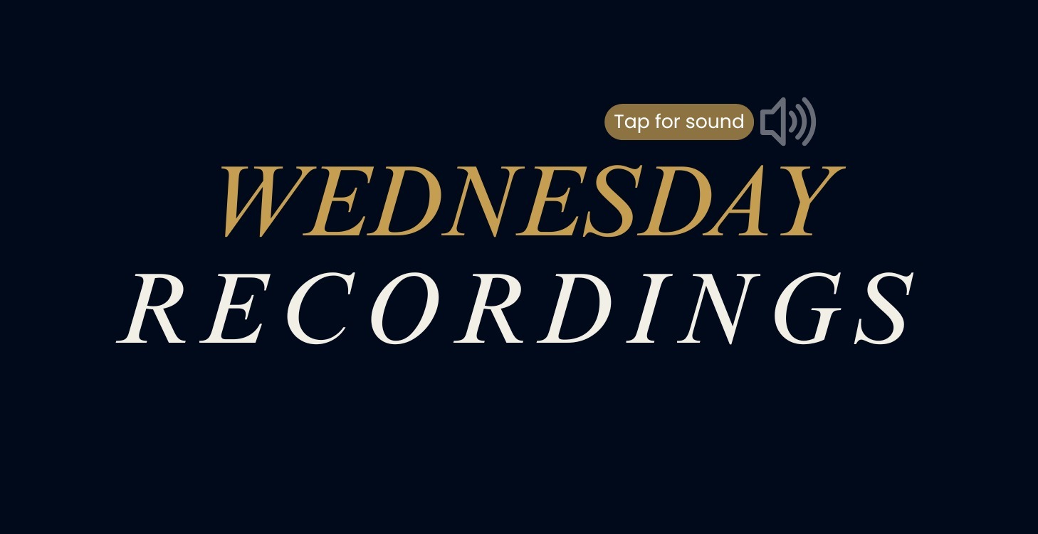 WEDNESDAY RECORDINGS