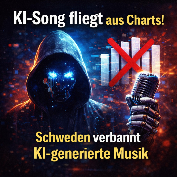 🎵🤖 𝗞𝗜-𝗦𝗼𝗻𝗴 𝗳𝗹𝗶𝗲𝗴𝘁 𝗮𝘂𝘀 𝗱𝗲𝗻 𝗼𝗳𝗳𝗶𝘇𝗶𝗲𝗹𝗹𝗲𝗻 𝗠𝘂𝘀𝗶𝗸𝗰𝗵𝗮𝗿𝘁𝘀 𝗶𝗻 𝗦𝗰𝗵𝘄𝗲𝗱𝗲𝗻