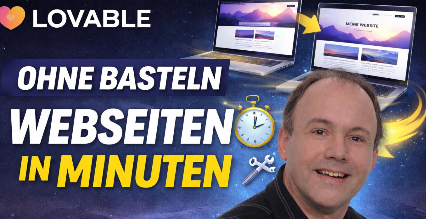 Lovable ohne Basteln: Webseiten in Minuten