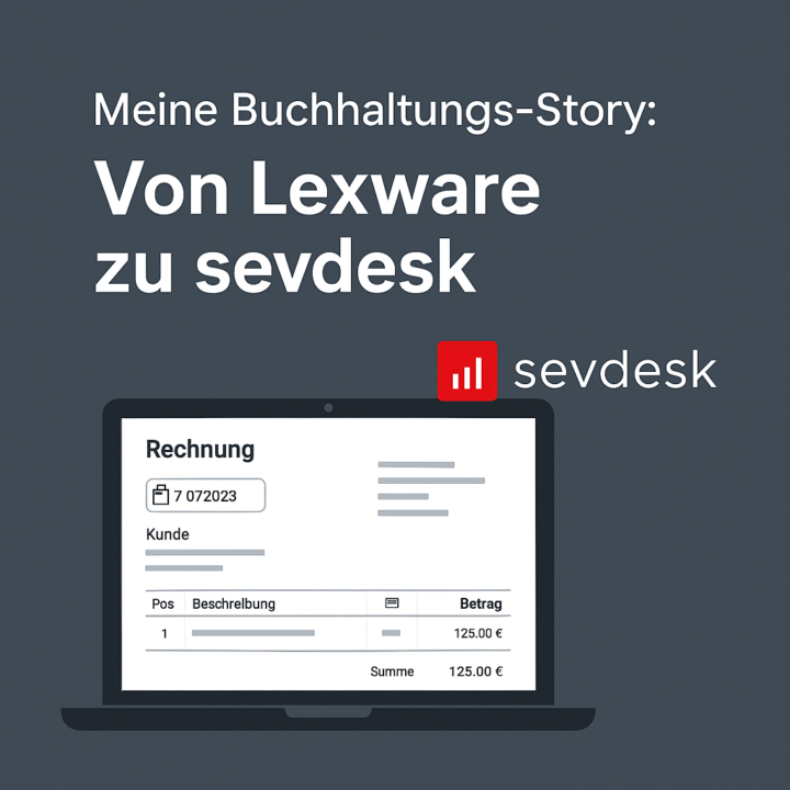 📊 Meine Buchhaltungs-Story: Von Lexware zu sevdesk