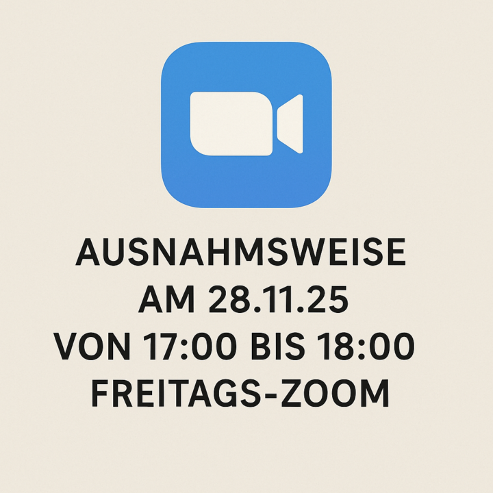 Wieder Freitagscall um 17 Uhr