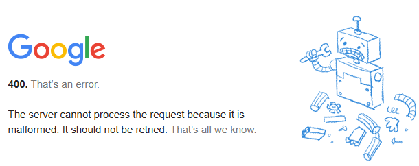 schon wieder Google kaputt?