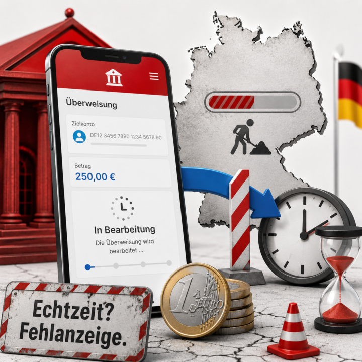 Deutschland ist Entwicklungsland - auch in Geldsachen