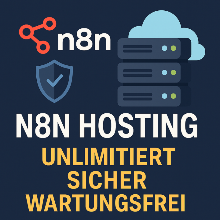 🚀 🧠 N8N Hosting made in Germany – unlimitiert, sicher, wartungsfrei