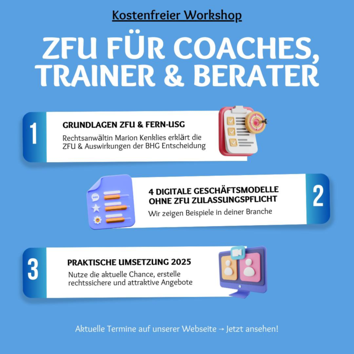 kostenloser ZFU-Workshop