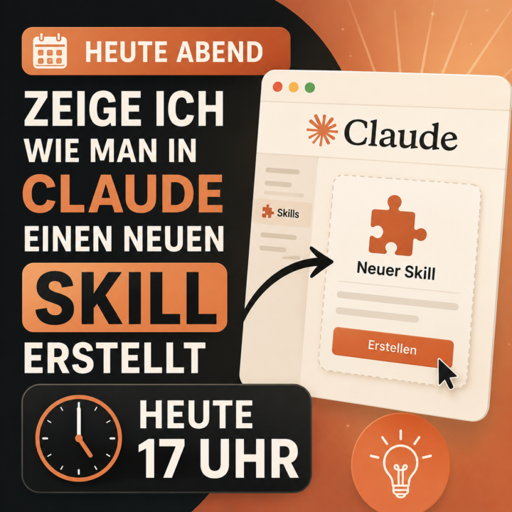 Hat schonmal jemand in Claude einen eigenen skill erstellt?