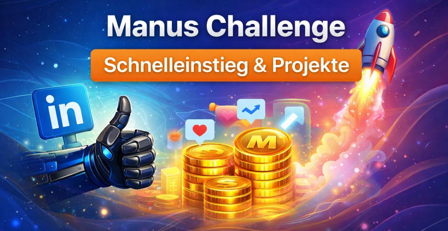 Manus Challenge: Schnelleinstieg & Projekte