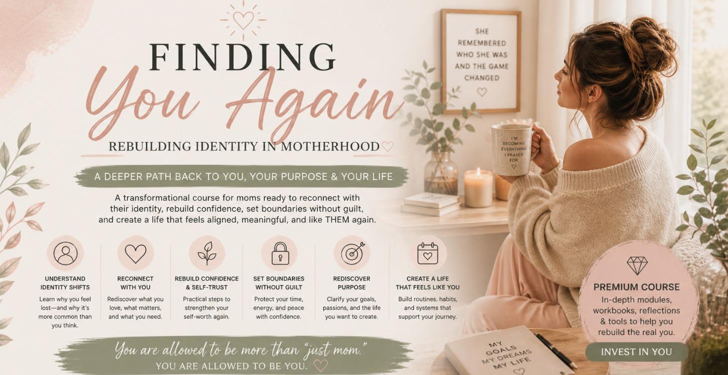 Finding You: Rebuilding Identity in Motherhood