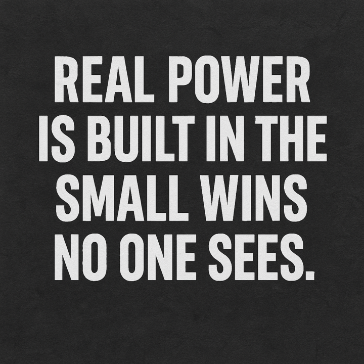 The Power of Small Wins