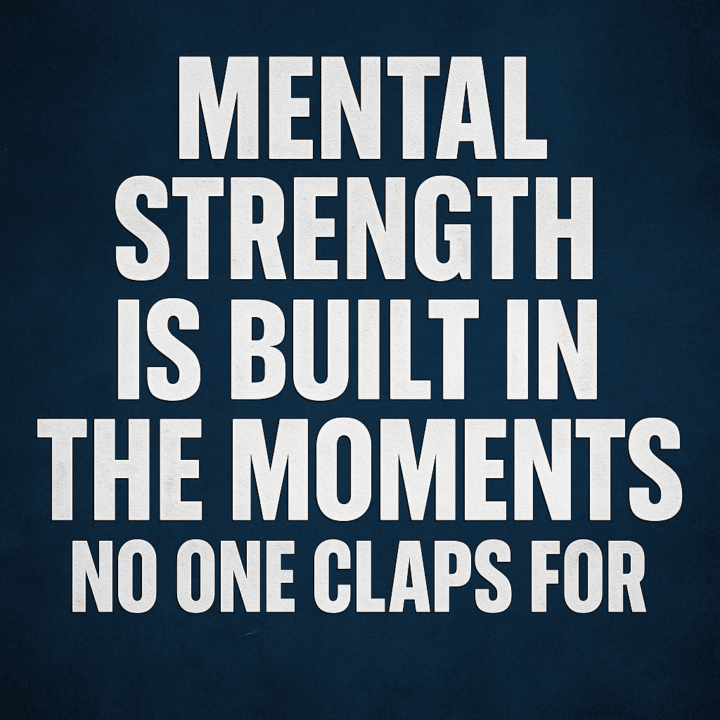 Mental Strength Isn’t About Having It All Together — It’s About Facing It When You Don’t.