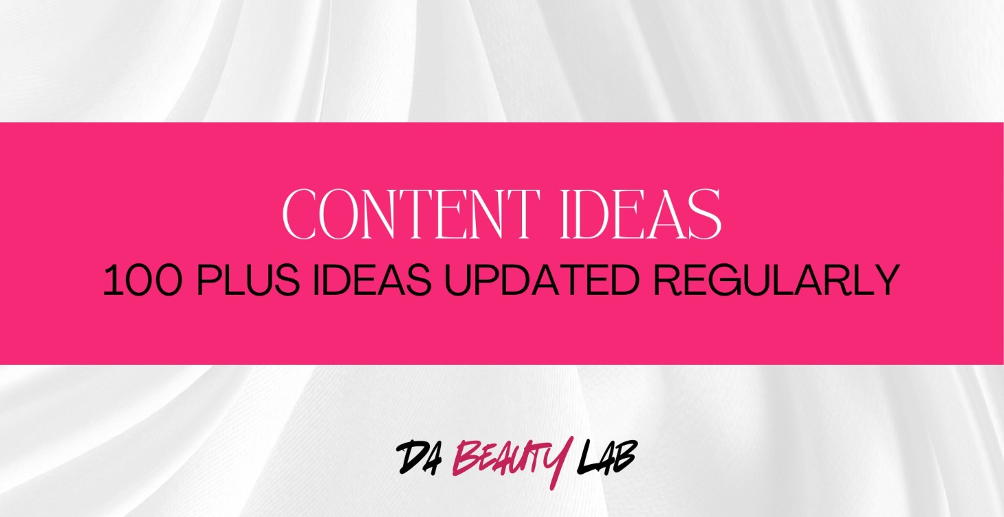 Content Ideas