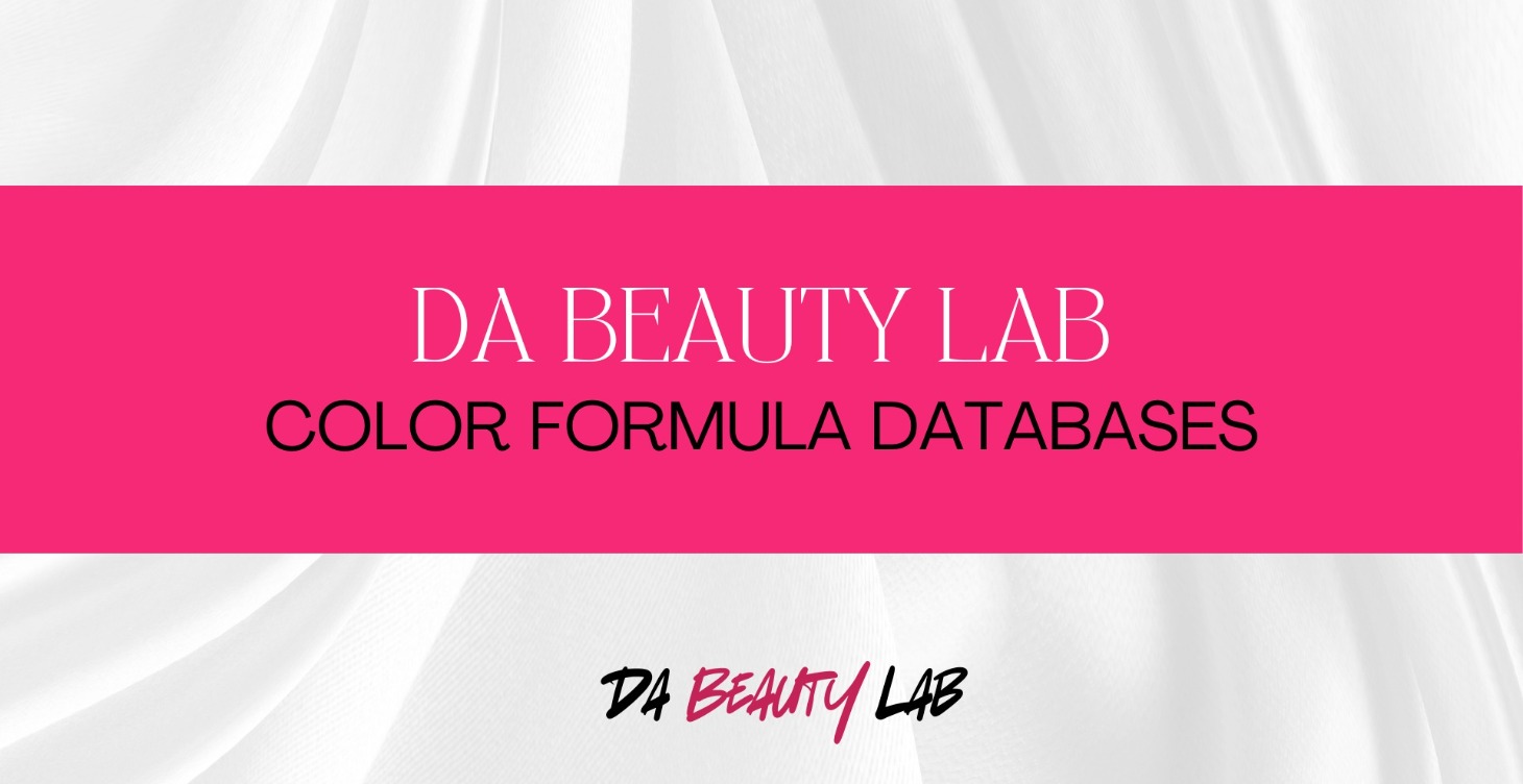Da Beauty Lab's Color Formula Database