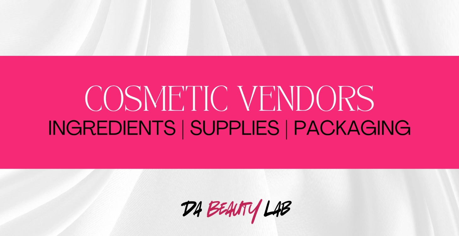 Cosmetic Vendors & Suppliers