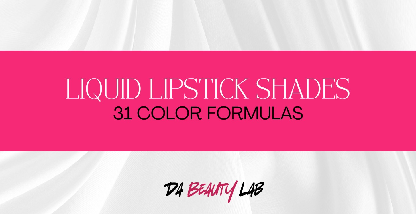 31 Liquid Lipstick Color Shades