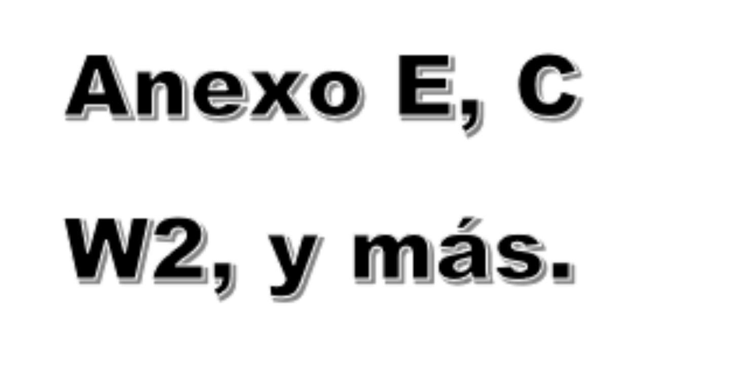 Video (Anexo E, C,W2 Etc..