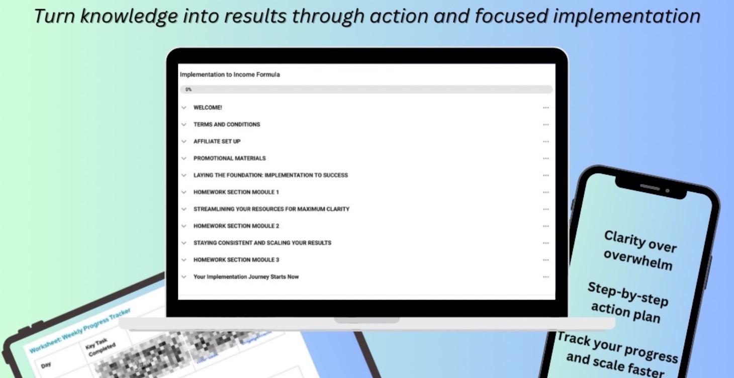 Implementation to Income Formula