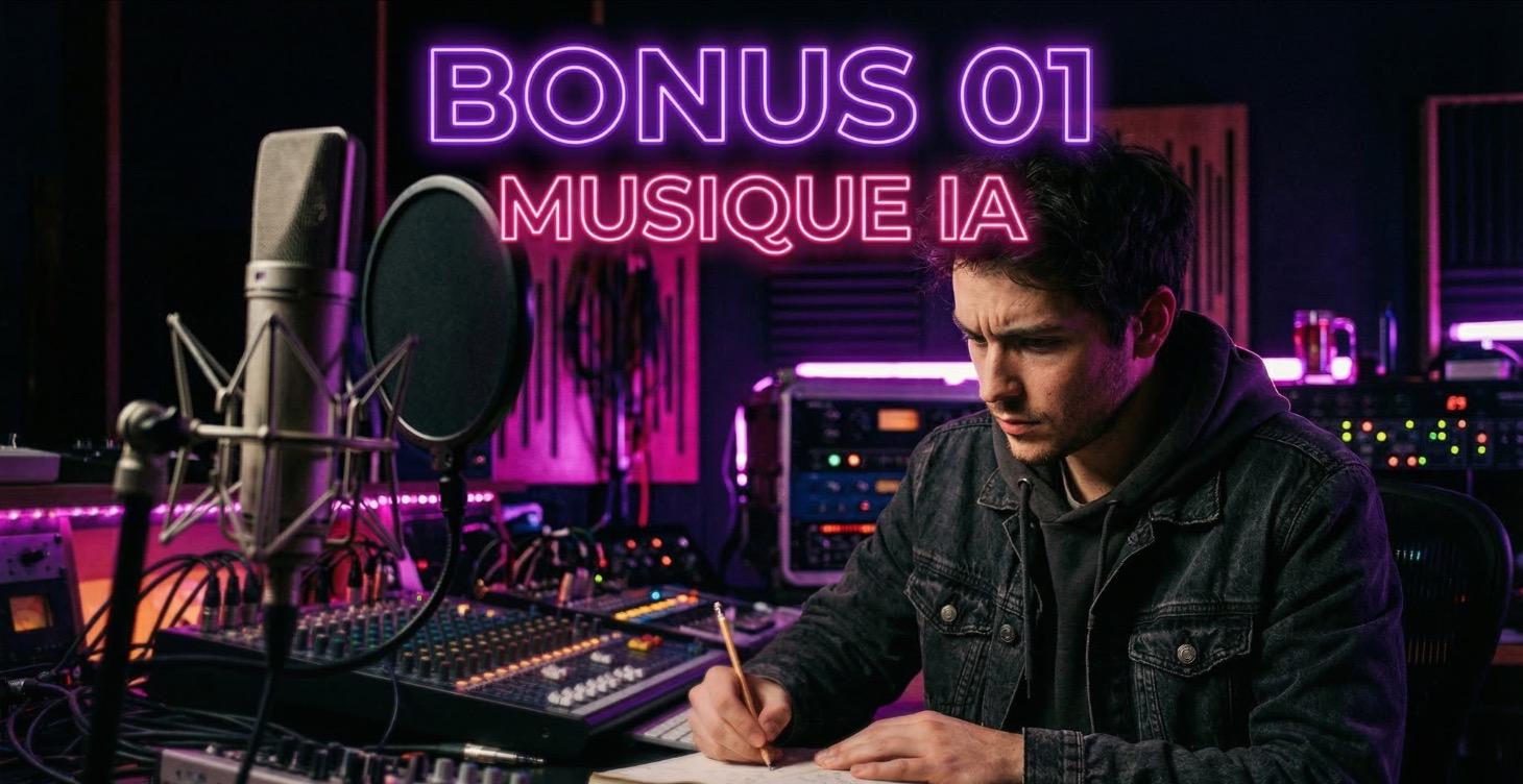 BONUS 01 - Audio & Artistes Virtuels (Suno IA)