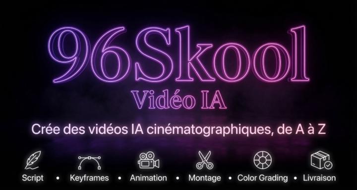 96Skool - Vidéo IA