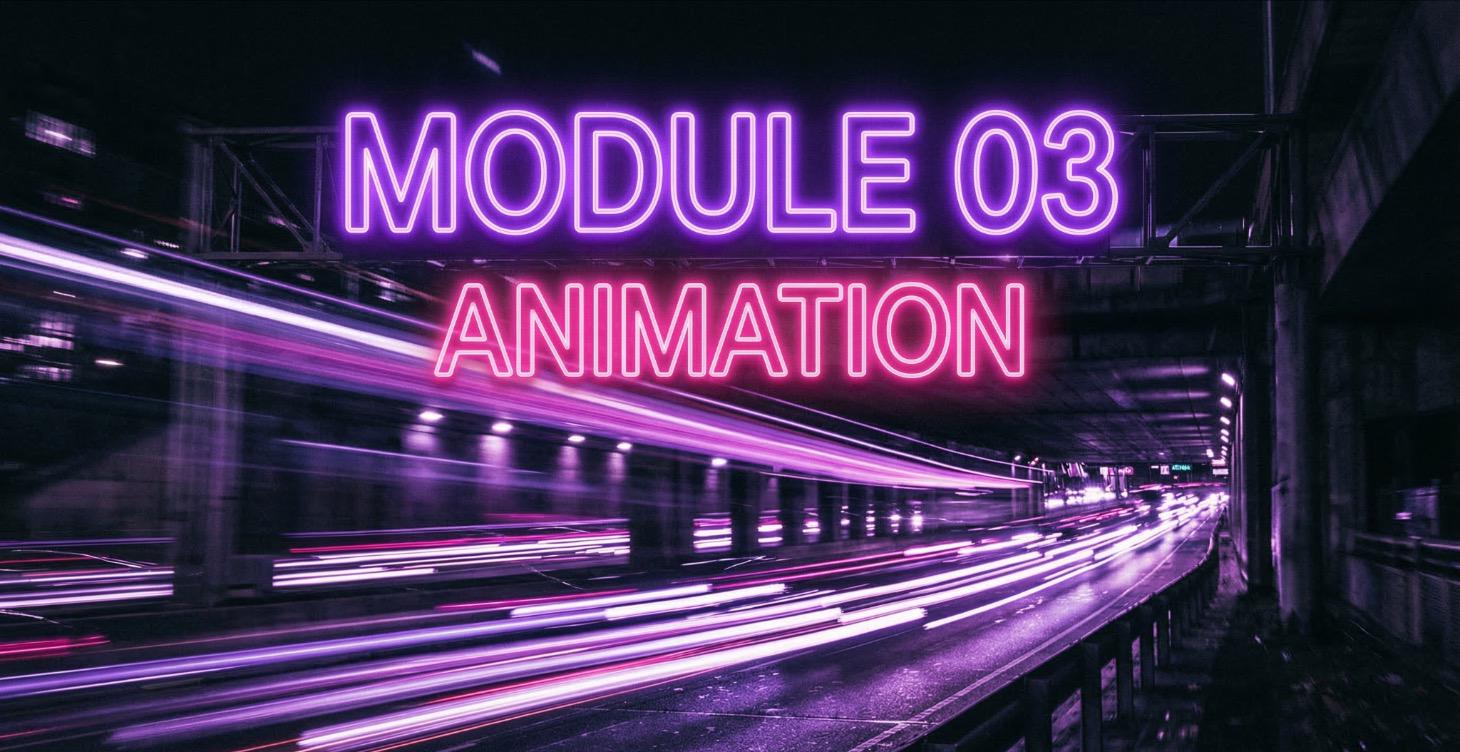 MODULE 03 - Animation Cinématographique
