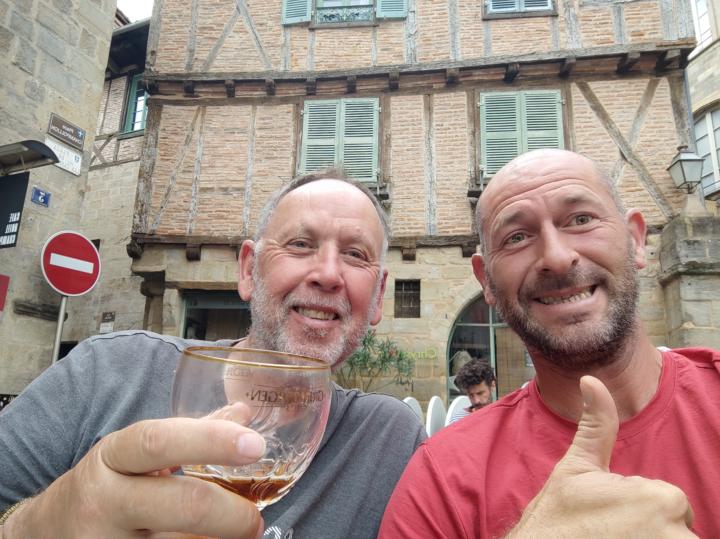Meeting with introducer great Andy