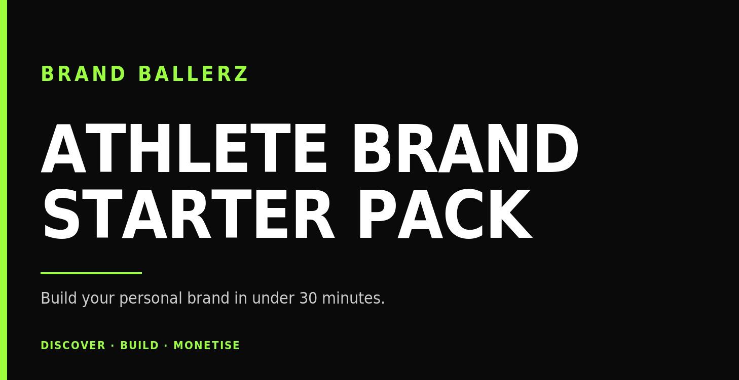 Athlete Brand Starter Pack