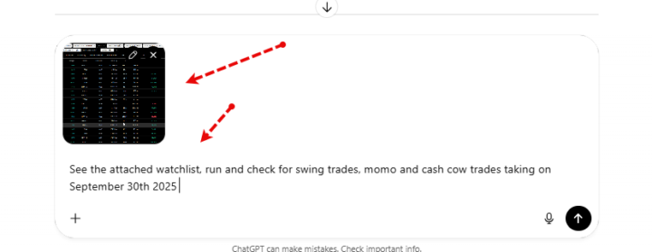Trade Ideals For September 30th 2025 Based on This Script