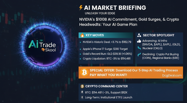 A.I. Market Recap AI - Created Newsletter 