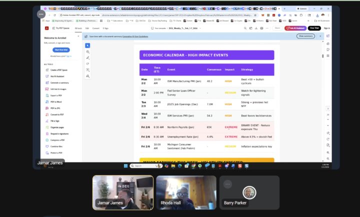 Come Get the Game Plan for the Week!