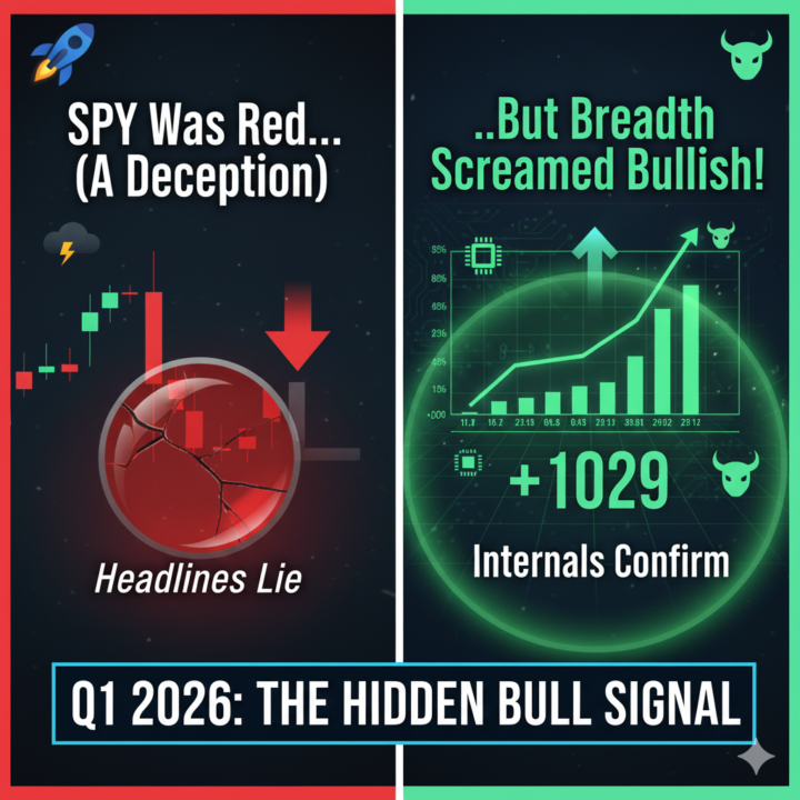🧠 SPY Was Red… But Breadth Screamed Bullish (Did You Catch It?)