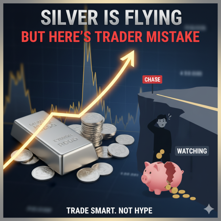 Silver Is Flying — But Most Traders Still Lose on Moves Like This