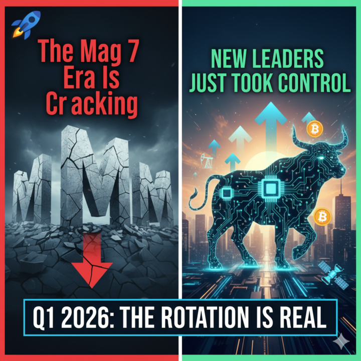 🚀 The Mag 7 Era Is Cracking — New Leaders Just Took Control