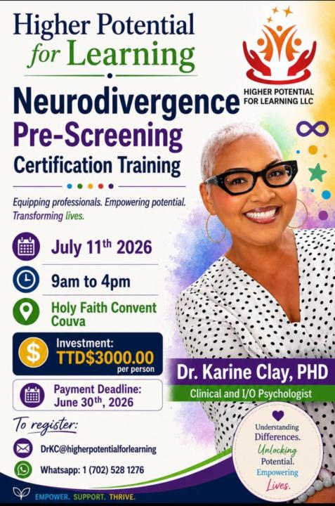 Neurodivergence Pre-Screening Certification Training