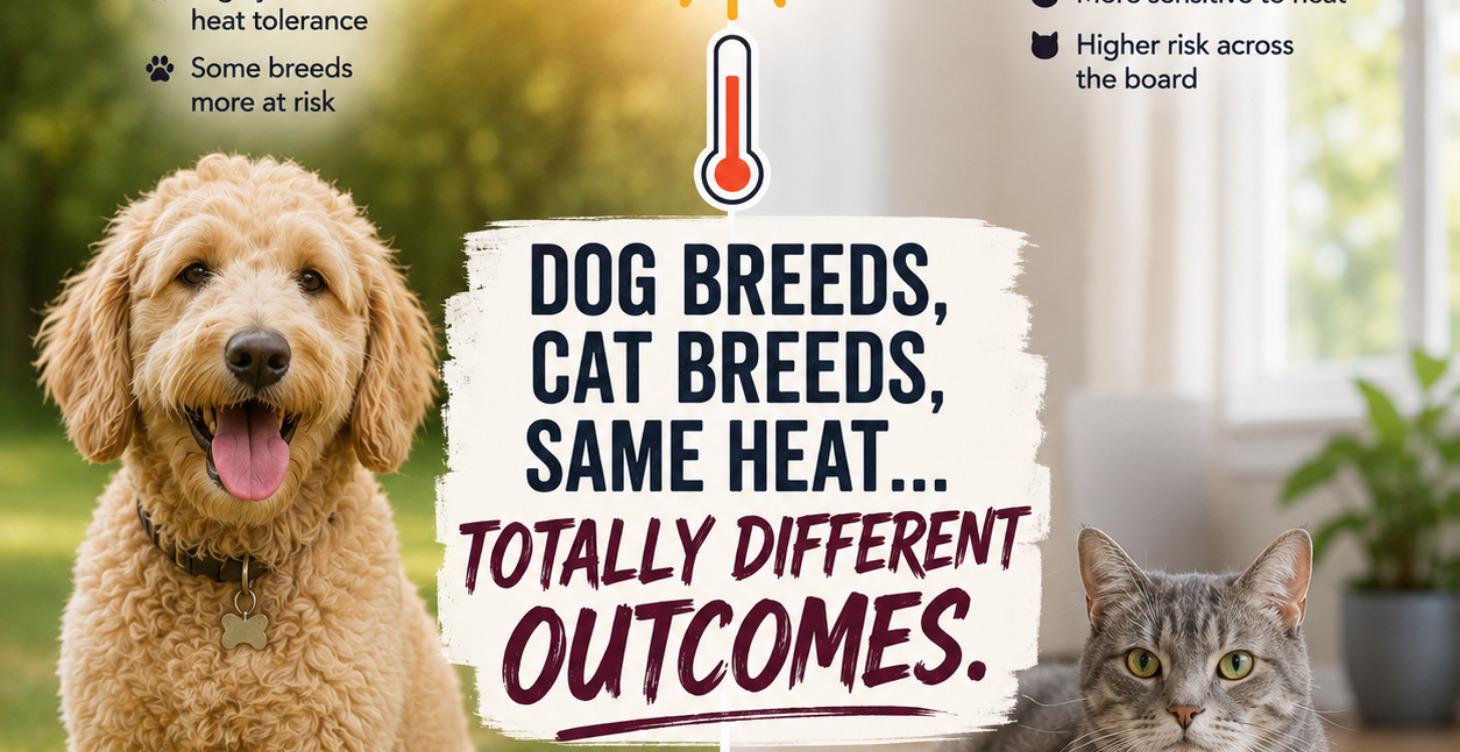 Dog an Cat Breeds, Same Heat,  Different Outcomes