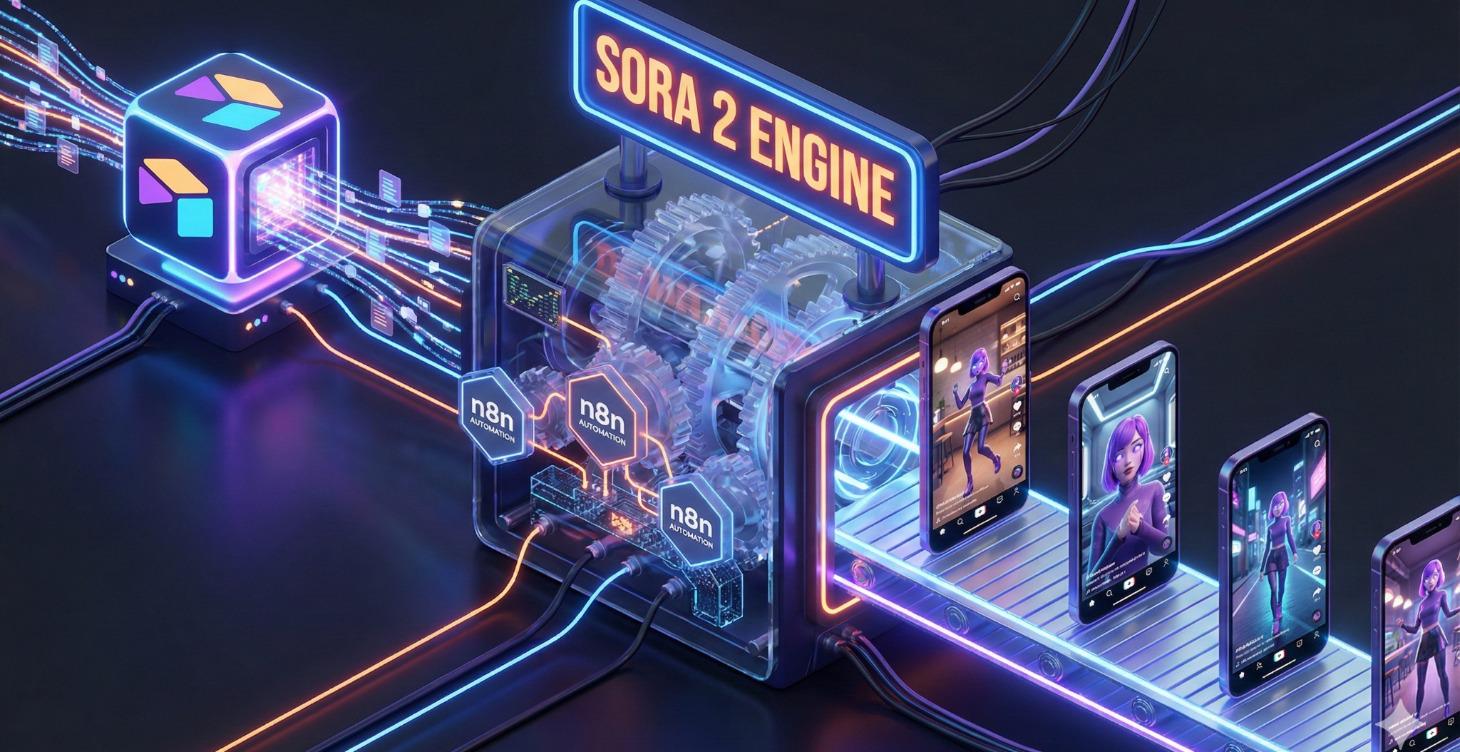 The Infinite UGC Pipeline: Sora 2 + n8n