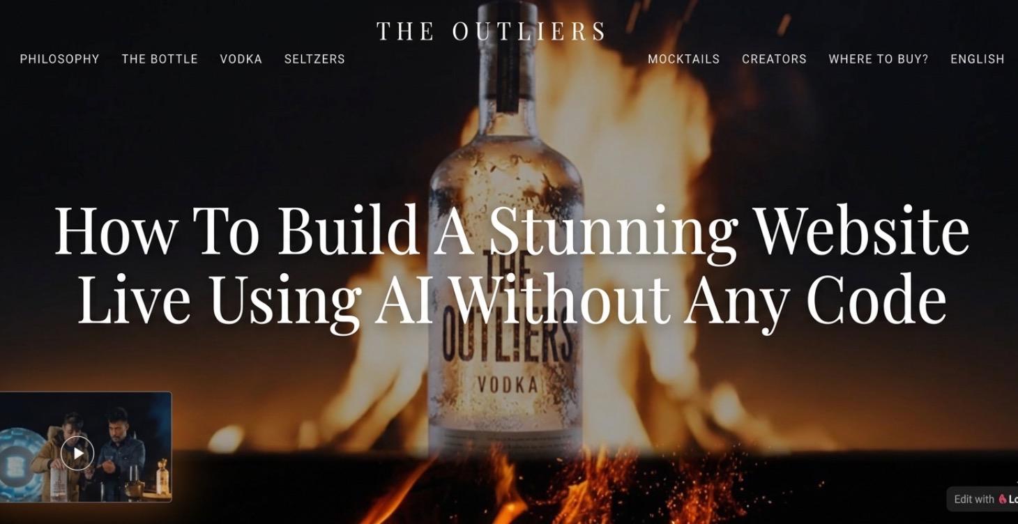 How To Build Stunning Website Using AI WithoutCode