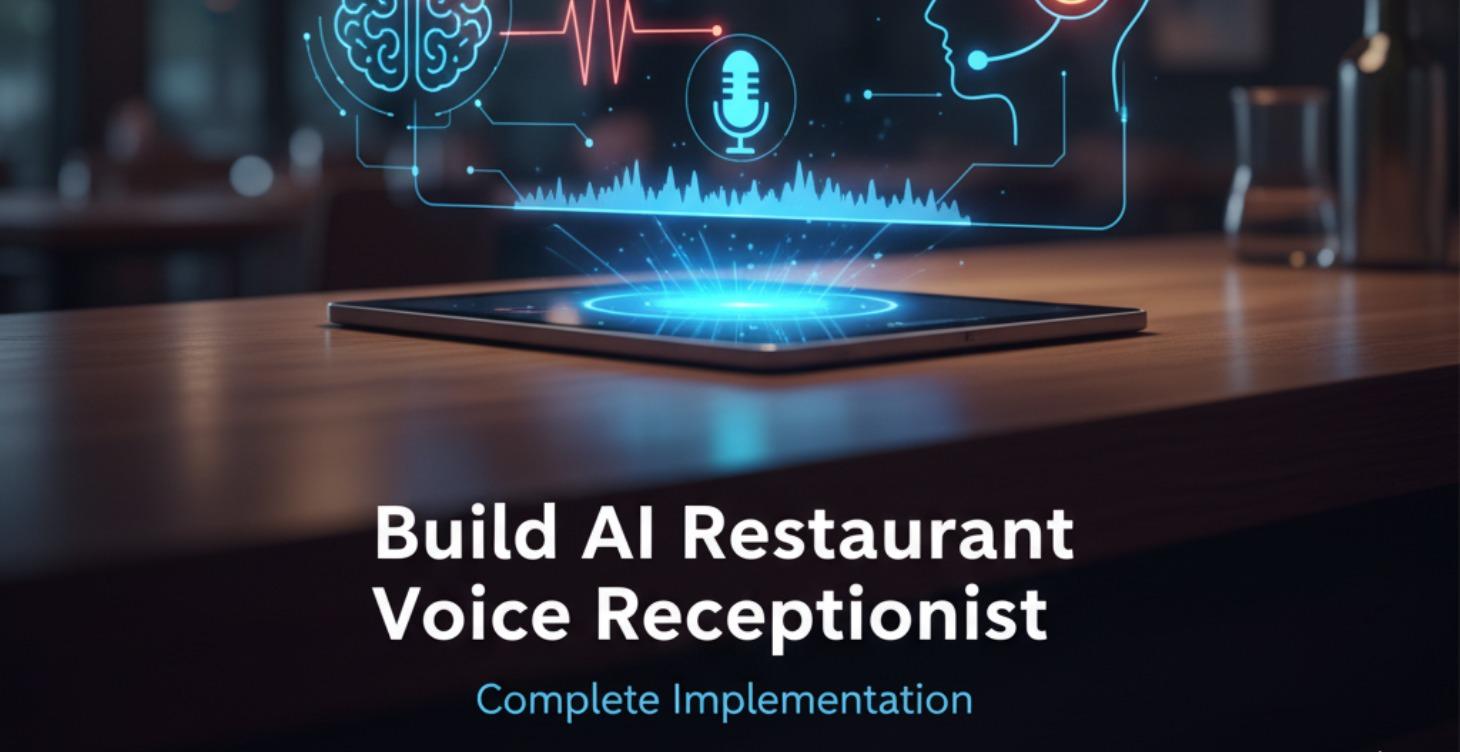 Build AI Restaurant Voice Receptionist (Complete)