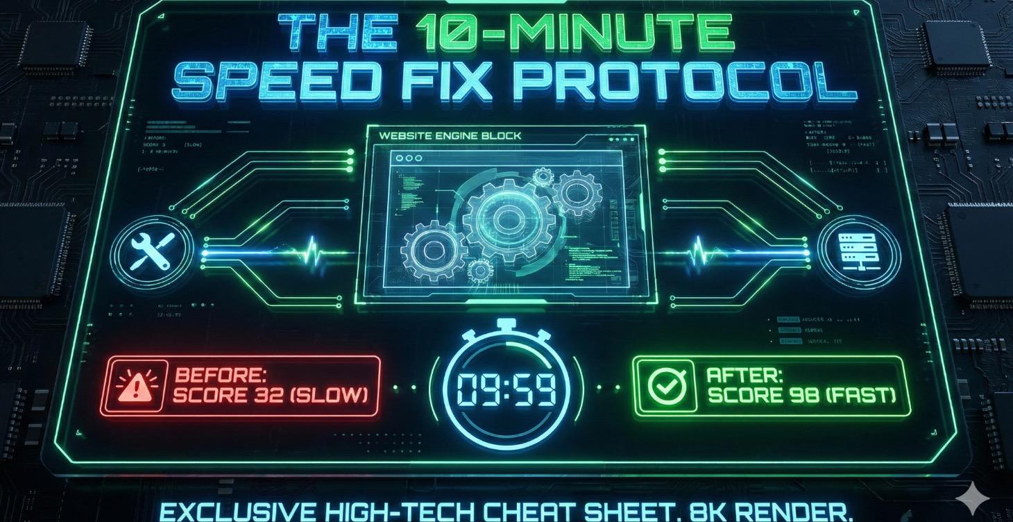 ⚡ The 10-Minute Speed Fix (Fulfillment Guide)
