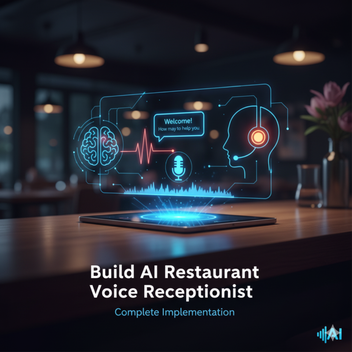 NEW IN CLASSROOM - Build AI Restaurant Voice Receptionist (Complete Implementation)