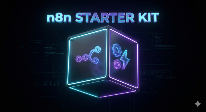 ⚡ The Ultimate n8n Starter Kit (2025): Automate Everything.