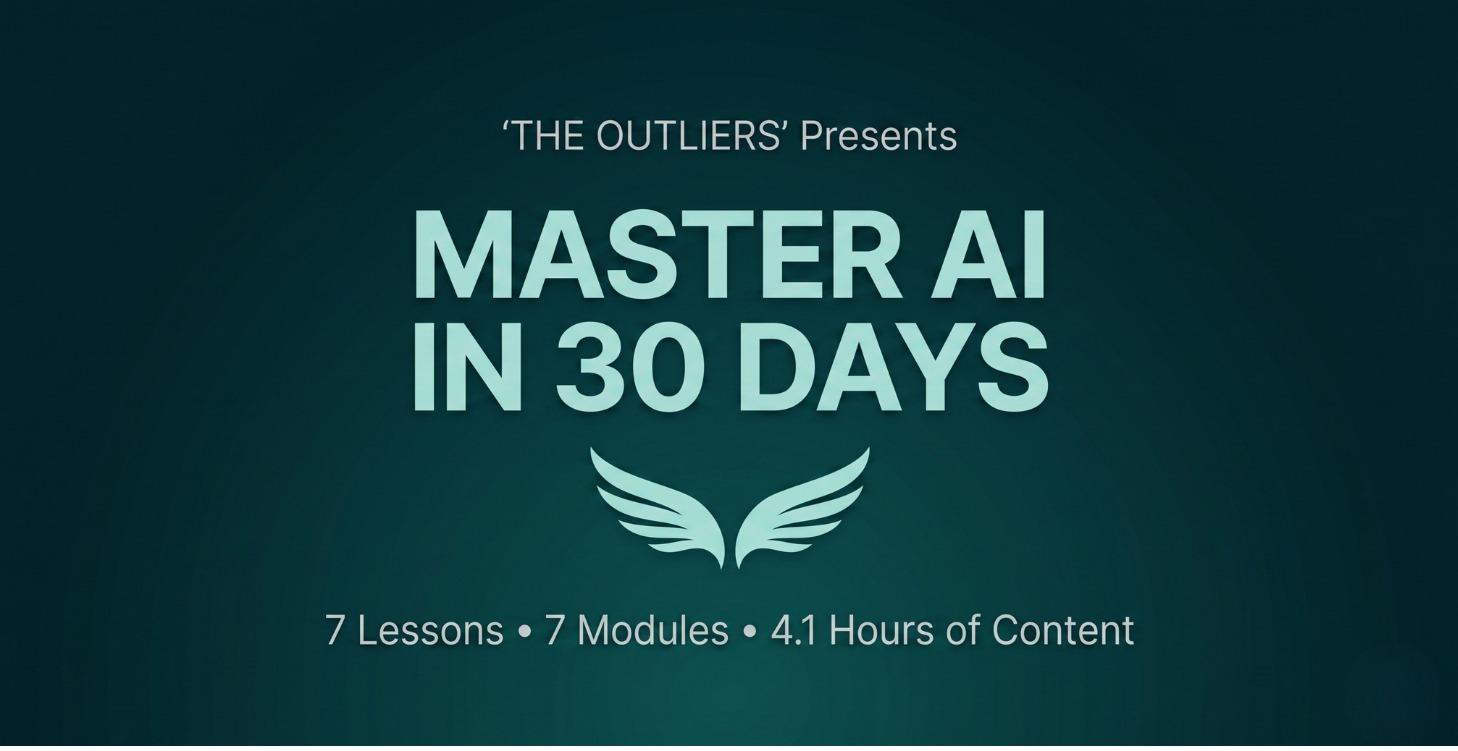 MASTER AI IN 30 DAYS
