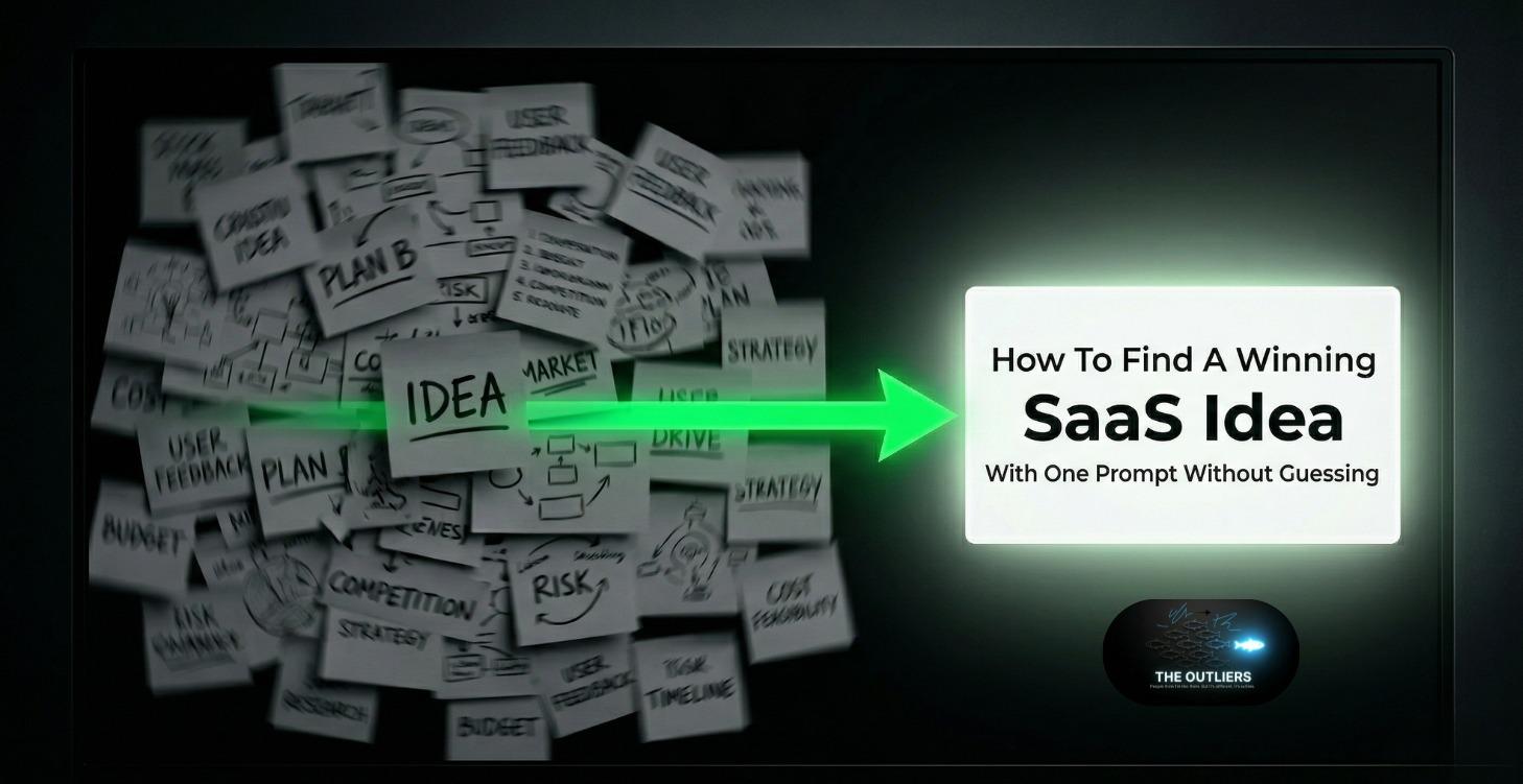 Find Winning SaaS  With One Prompt WithoutGuessing