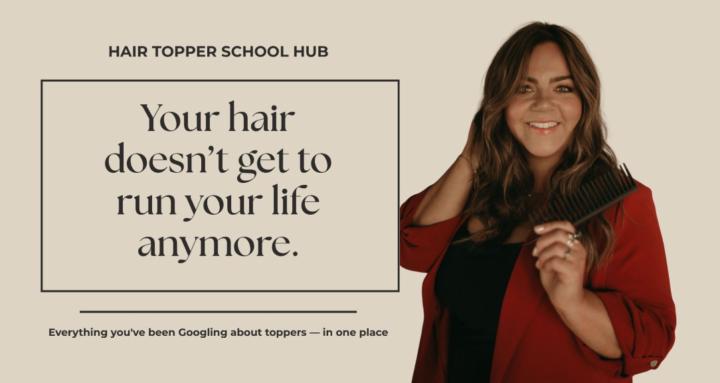 Hair Topper School Hub
